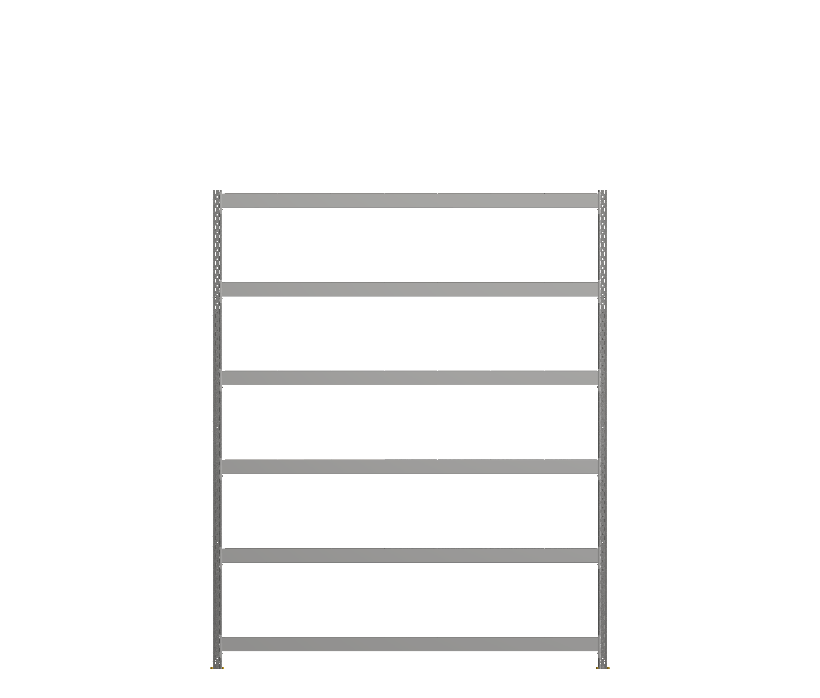 Купить СТ-051 Стеллаж_1800/850/2100 полки цинк_6 ярусов в Санкт ...